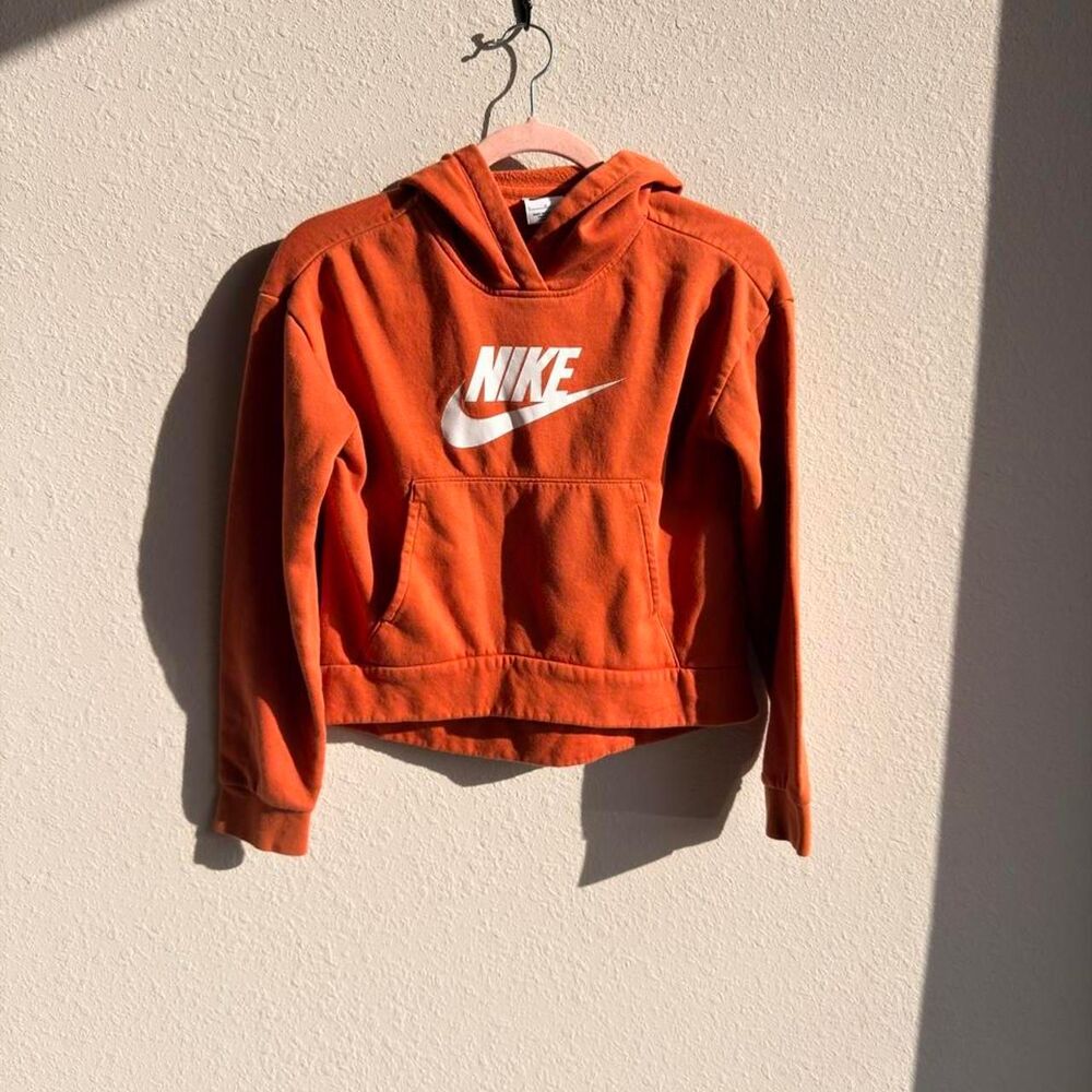 Nike Women's Orange Hoodie